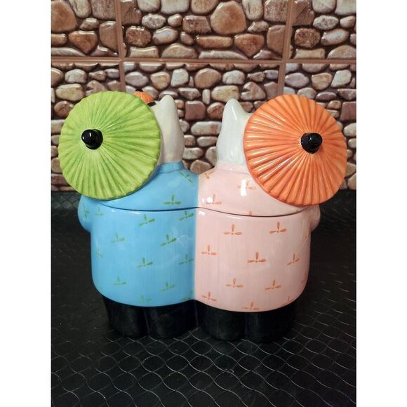 Clay Art 1999 Cat Cookie Jar - Picture 4 of 12